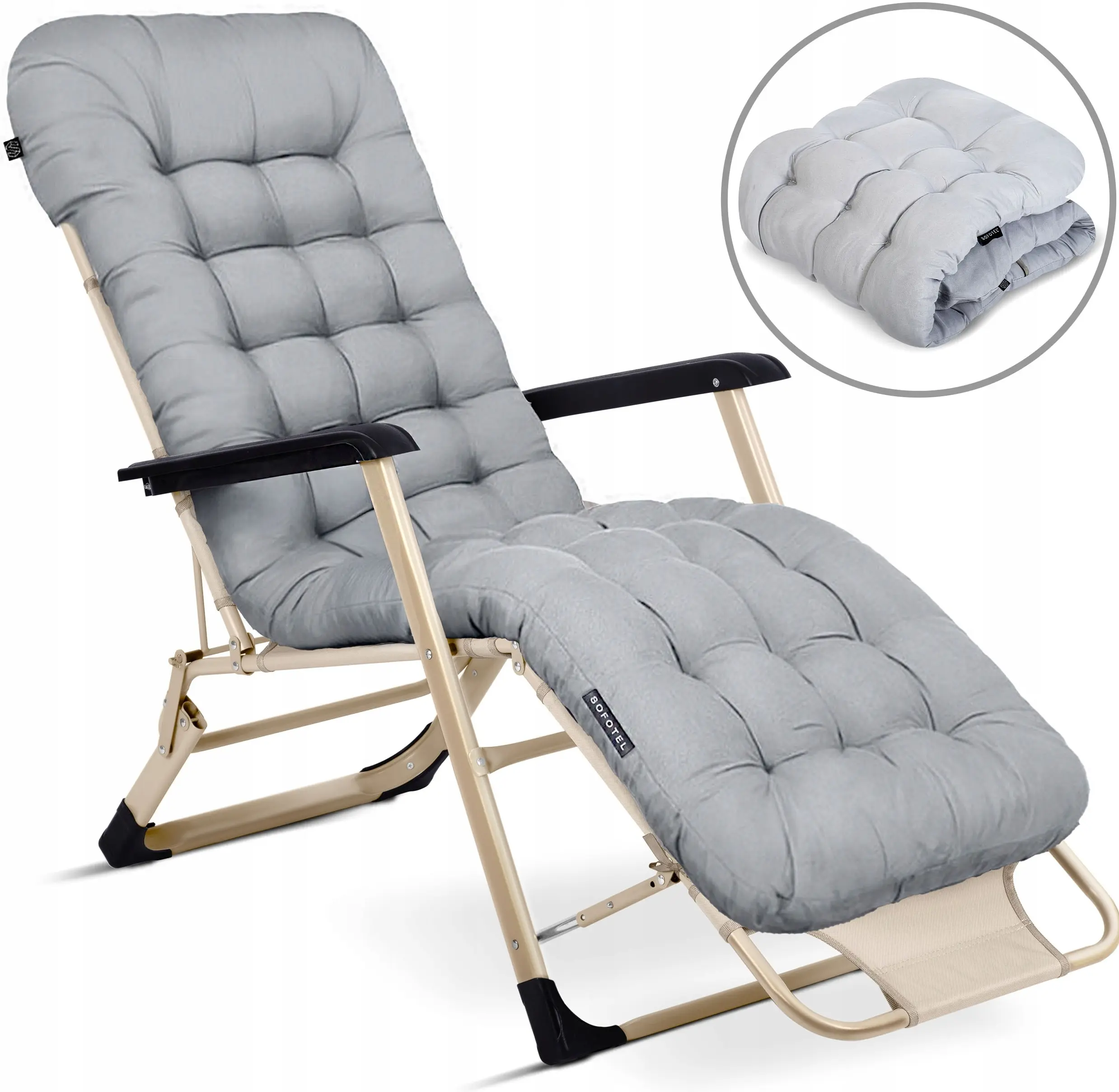 Шезлонг Sofotel ChillWell 286402 (Light Grey) - 5