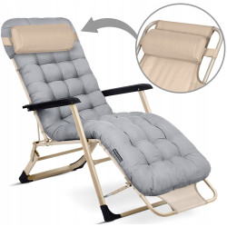 Шезлонг Sofotel ChillWell 286402 (Light Grey) Thumb