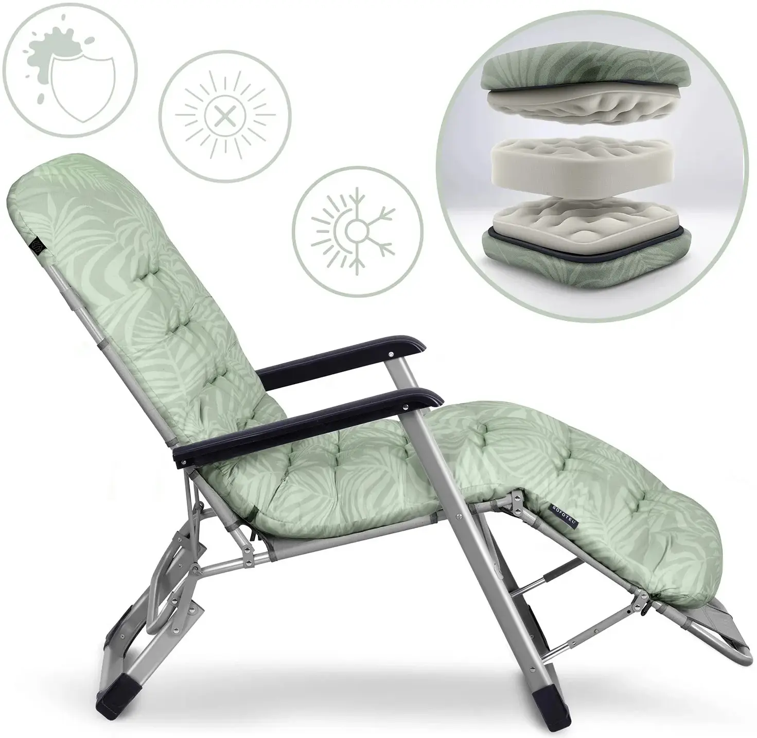 Sezlong Sofotel ChillWell 286403 (Light Green) - 4