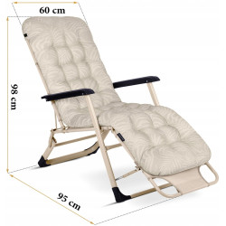 Шезлонг Sofotel ChillWell 286404 (Beige) Thumb