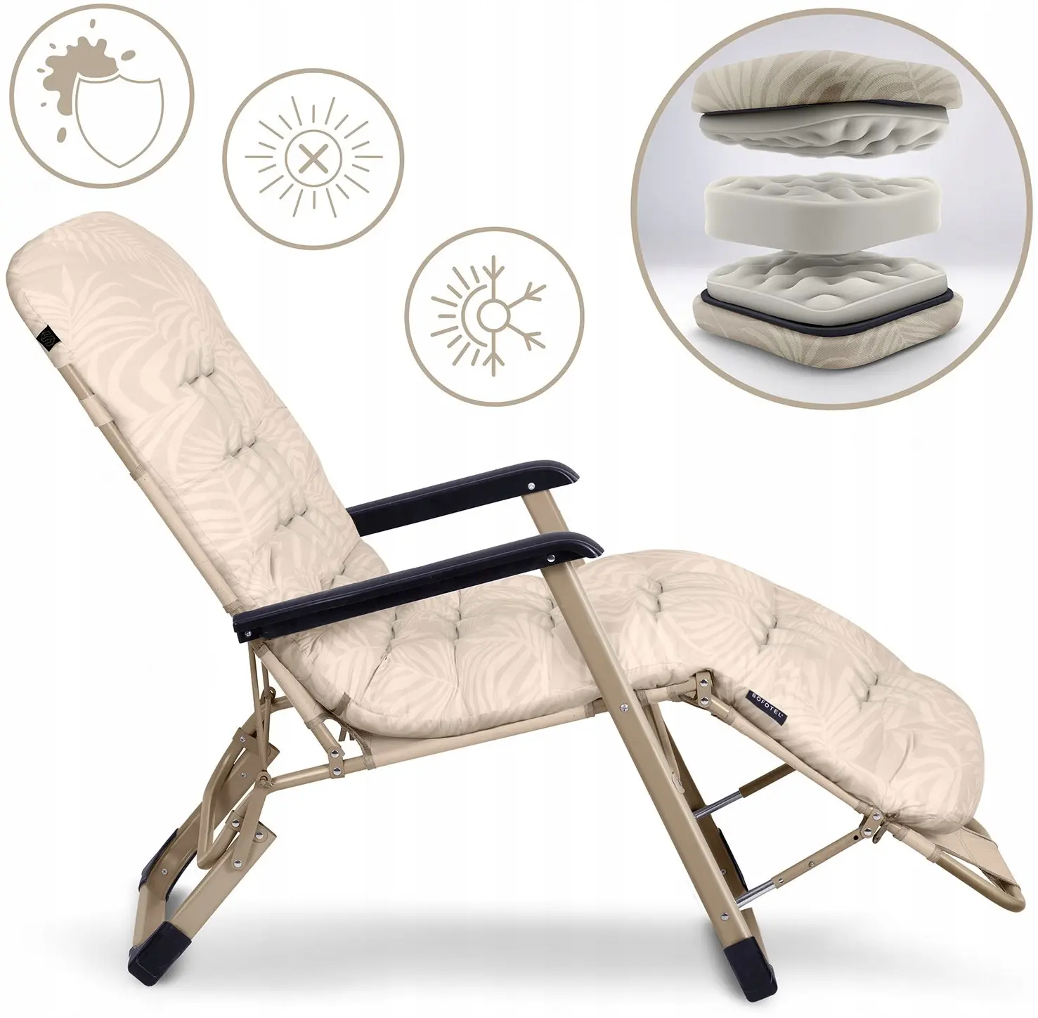 Шезлонг Sofotel ChillWell 286404 (Beige) - 5