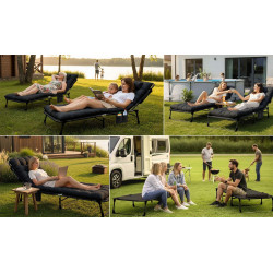 Шезлонг Sofotel ChillWell Dream 286600 (Black) Thumb