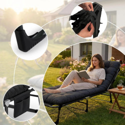 Шезлонг Sofotel ChillWell Dream 286600 (Black) Thumb