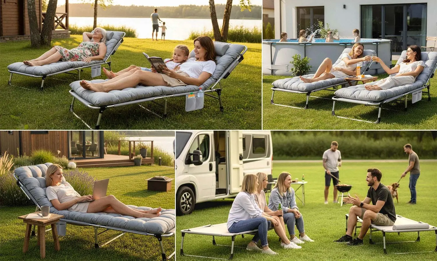 Sezlong Sofotel ChillWell Dream 286601 (Gray Light) - 4