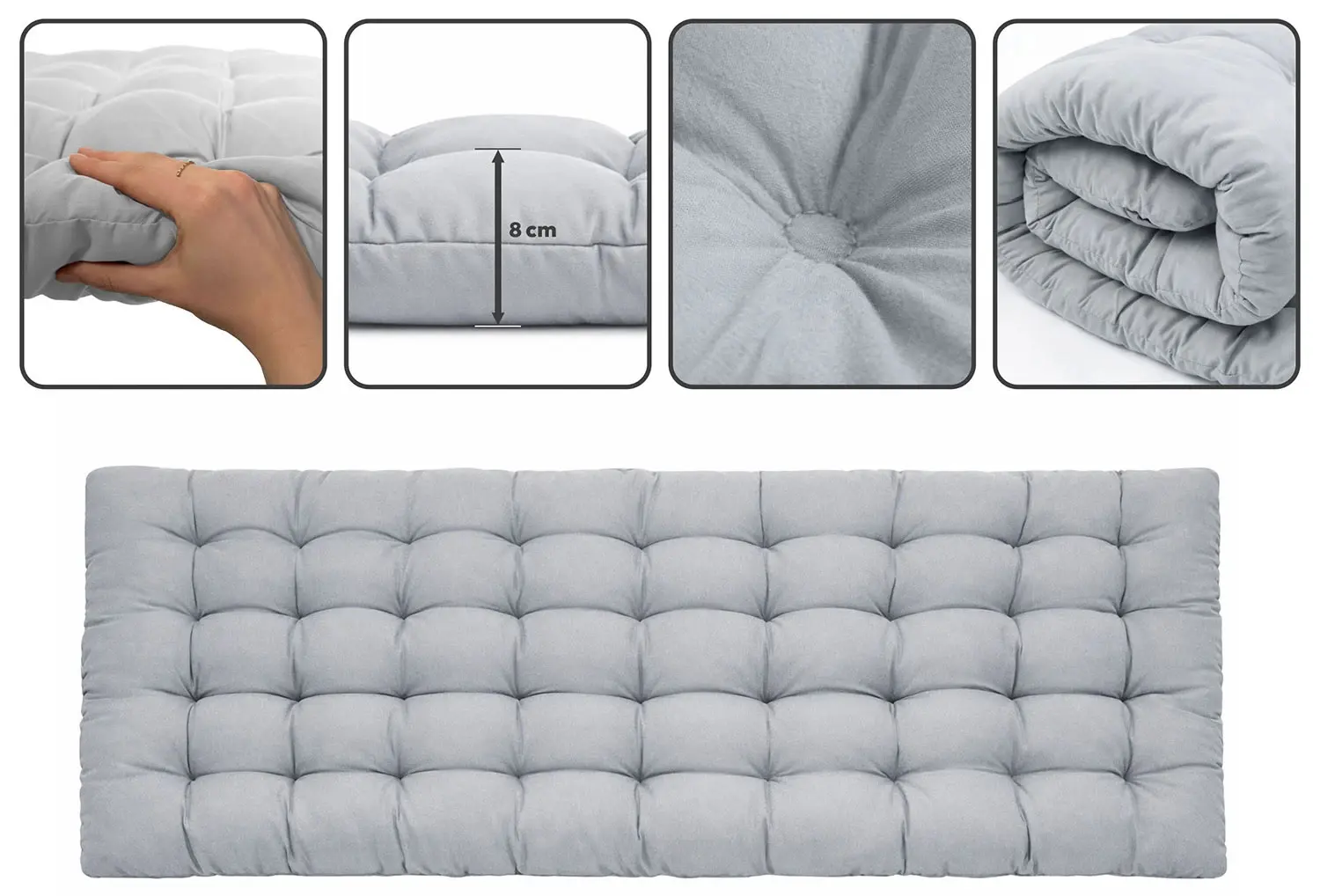 Sezlong Sofotel ChillWell Dream 286601 (Gray Light) - 10