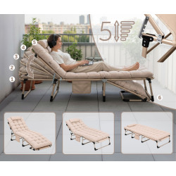 Шезлонг Sofotel ChillWell Dream 286602 (Beige) Thumb