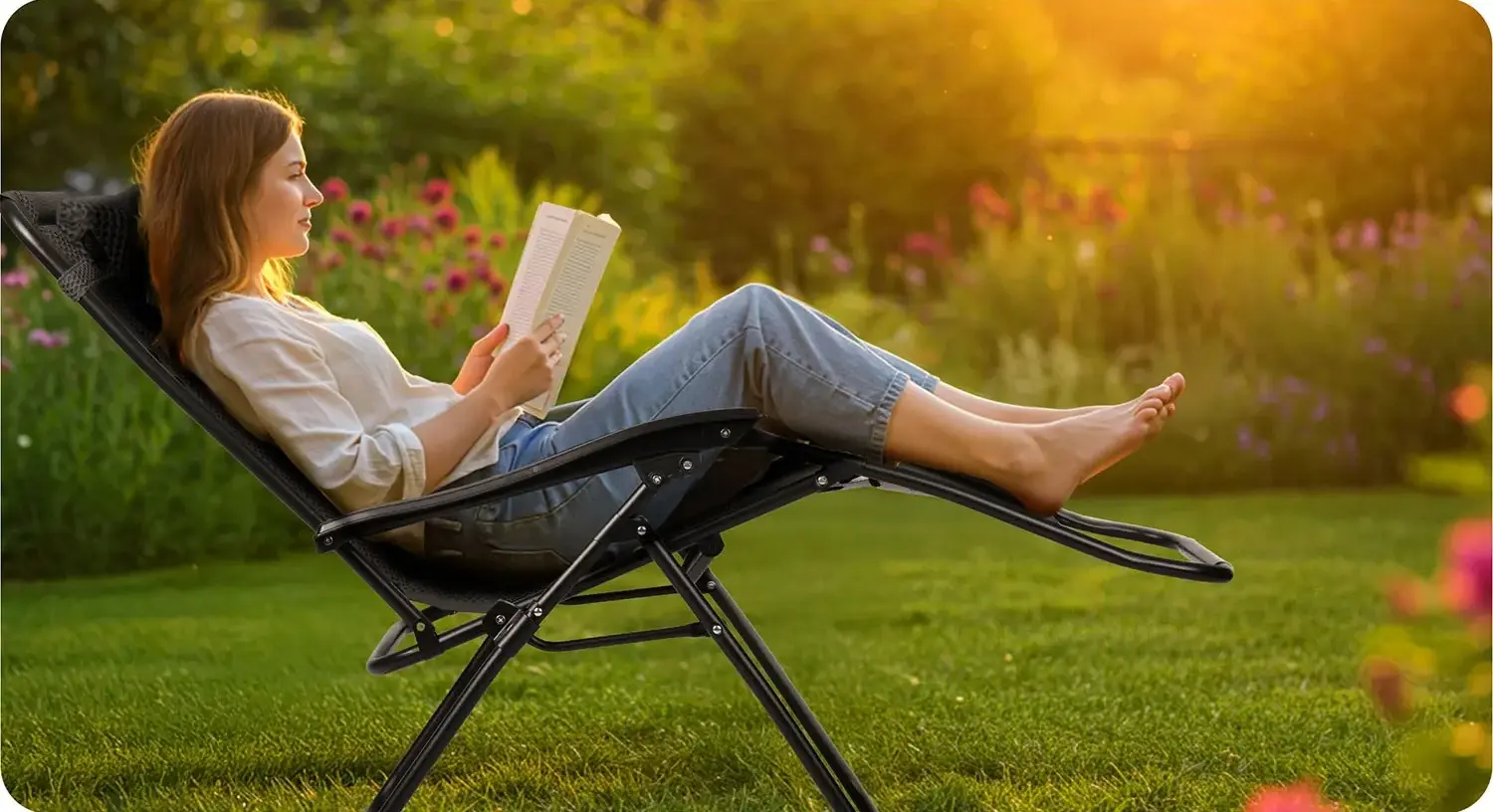 Шезлонг Sofotel ChillWell Soft 286500 (Black) - 11