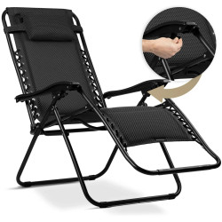 Шезлонг Sofotel ChillWell Soft 286500 (Black) Thumb