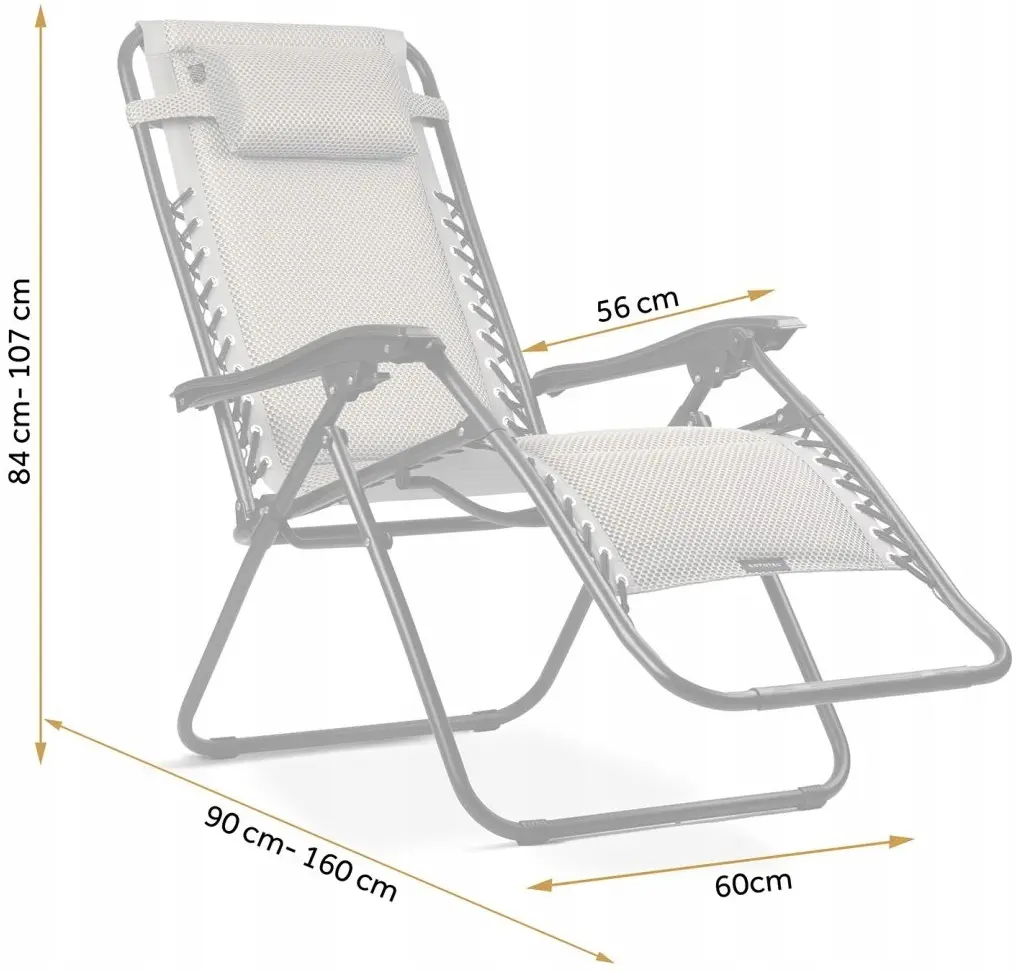 Шезлонг Sofotel ChillWell Soft 286501 (Grey) - 3