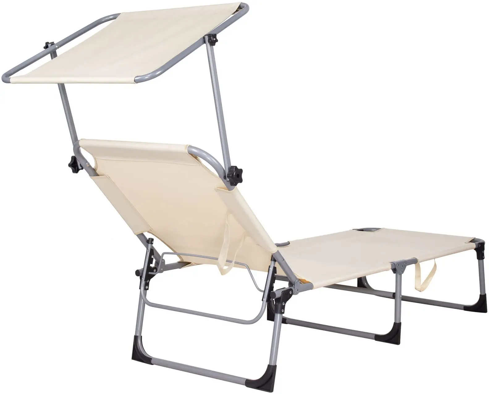 Sezlong Springos Pool GC0039 (Beige) - 3