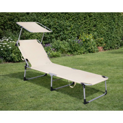Sezlong Springos Pool GC0039 (Beige)