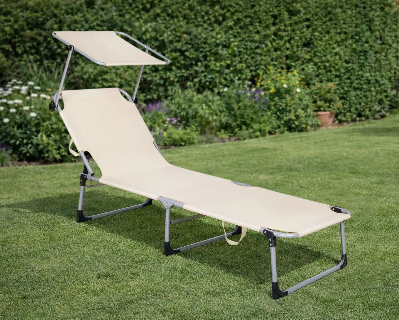 Sezlong Springos Pool GC0039 (Beige)