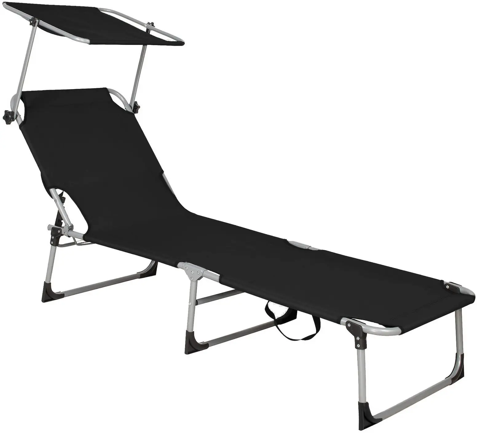 Шезлонг Springos Pool GC0056 (Black) - 2