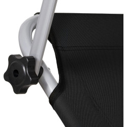 Шезлонг Springos Pool GC0056 (Black) Thumb