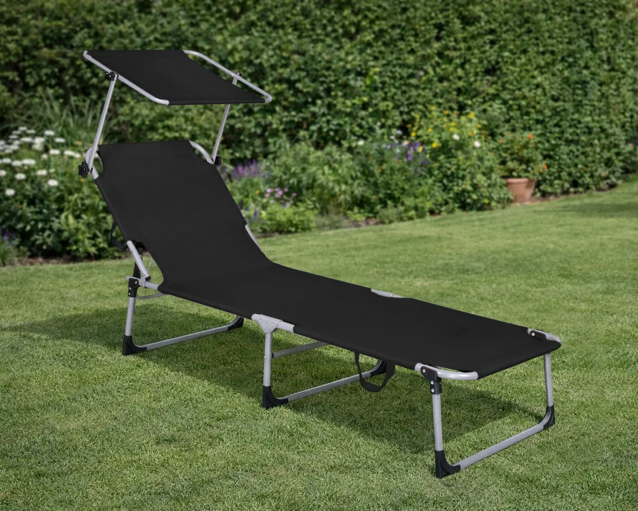 Шезлонг Springos Pool GC0056 (Black)