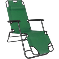 Шезлонг Springos Relax GC0005 (Green) Thumb