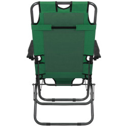 Шезлонг Springos Relax GC0005 (Green) Thumb