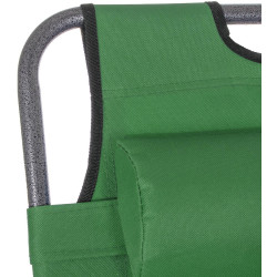 Шезлонг Springos Relax GC0005 (Green) Thumb