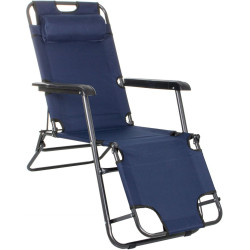 Sezlong Springos Relax GC0012 (Dark Blue) Thumb
