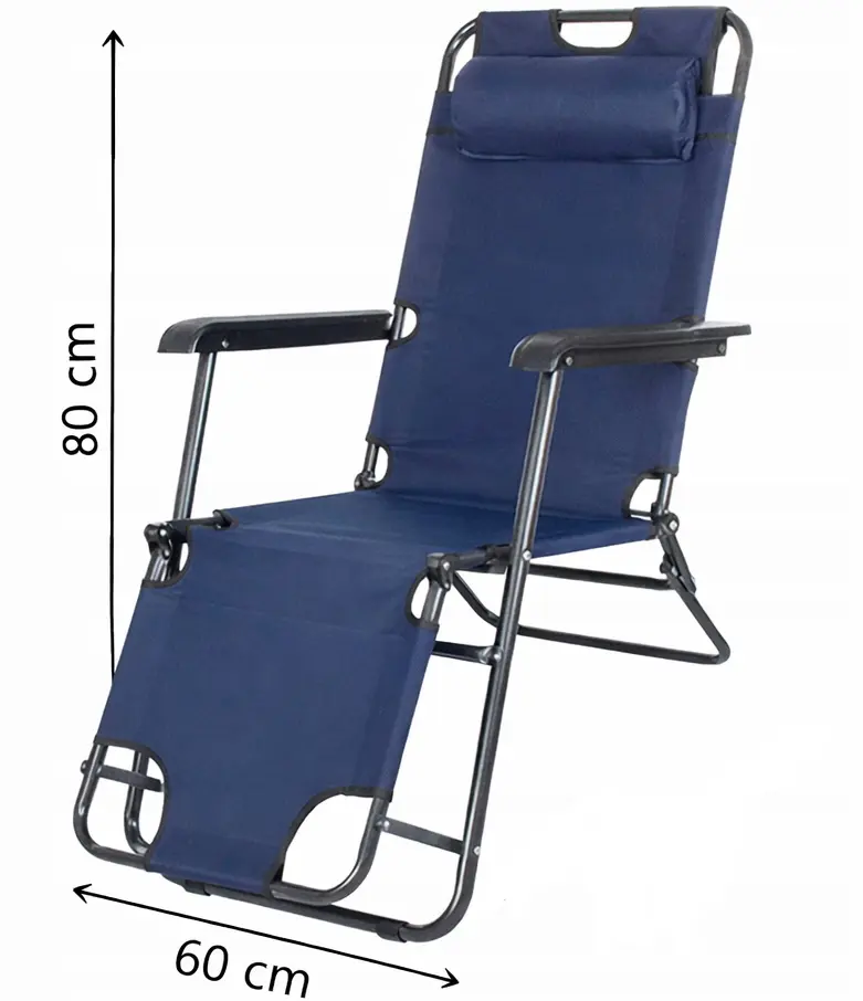 Sezlong Springos Relax GC0012 (Dark Blue) - 10