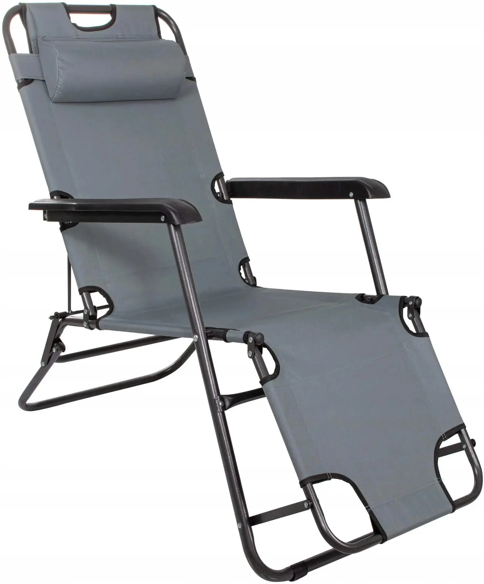 Шезлонг Springos Relax GC0013 (Dark Gray) - 2