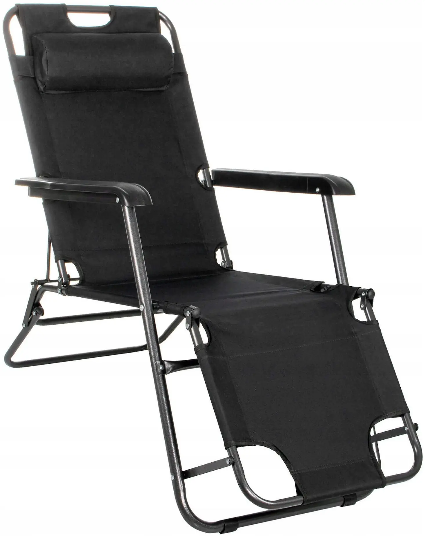Шезлонг Springos Relax GC0060 (Black) - 2
