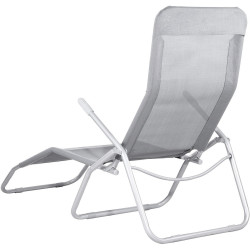 Шезлонг Springos Siesta GC0015 (Gray) Thumb