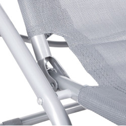 Шезлонг Springos Siesta GC0015 (Gray) Thumb
