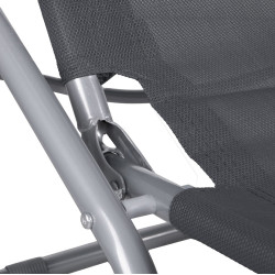 Шезлонг Springos Siesta GC0016 (Dark Gray) Thumb