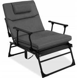 Шезлонг Springos Verano GC0067 (Gray) Thumb