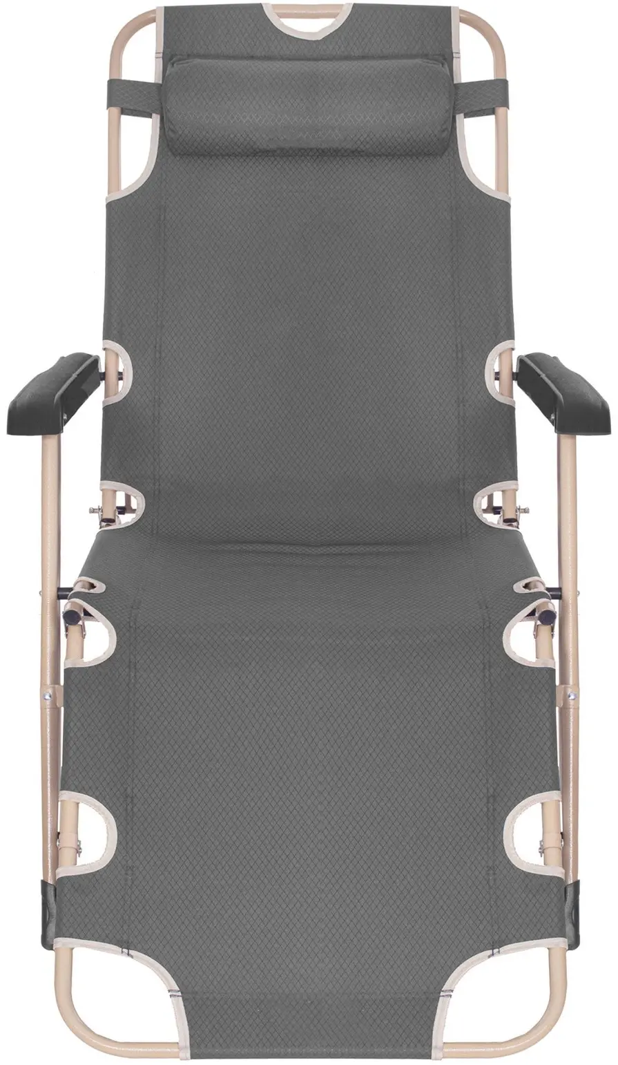 Шезлонг Springos Victo GC0066 (Gray) - 4