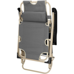 Шезлонг Springos Victo GC0066 (Gray) Thumb