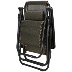 Шезлонг Springos Zero Gravity GC0001 (Dark Brown/Black) Thumb