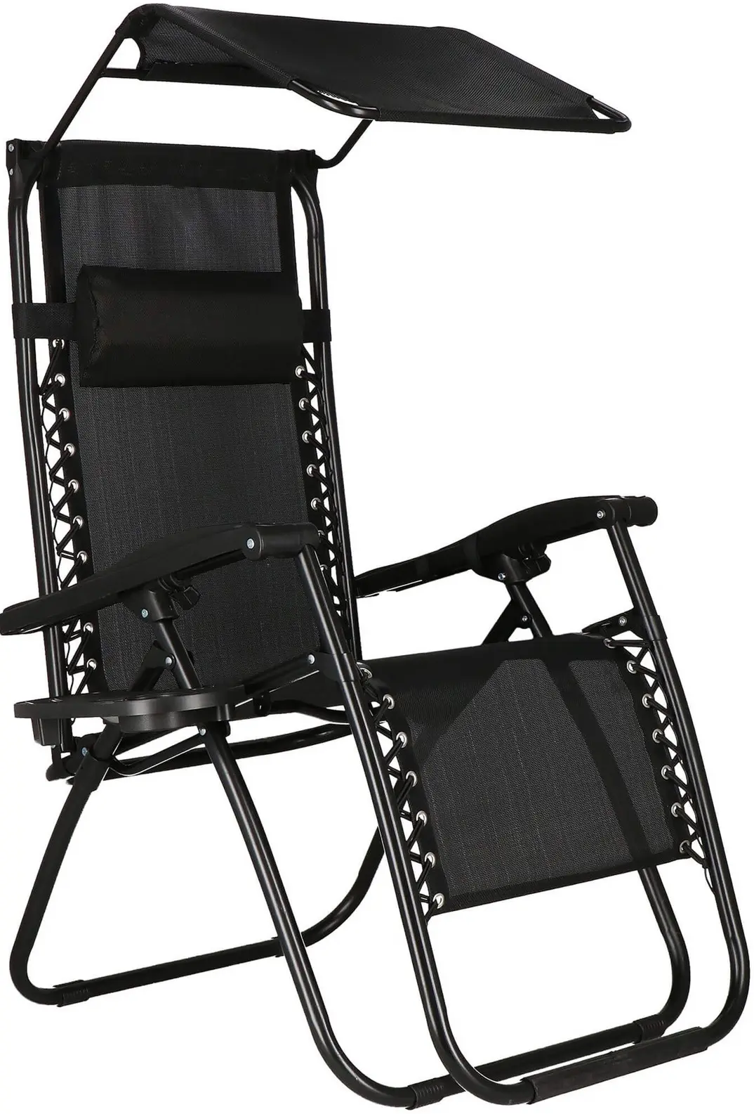Sezlong Springos Zero Gravity GC0003 (Black) - 2