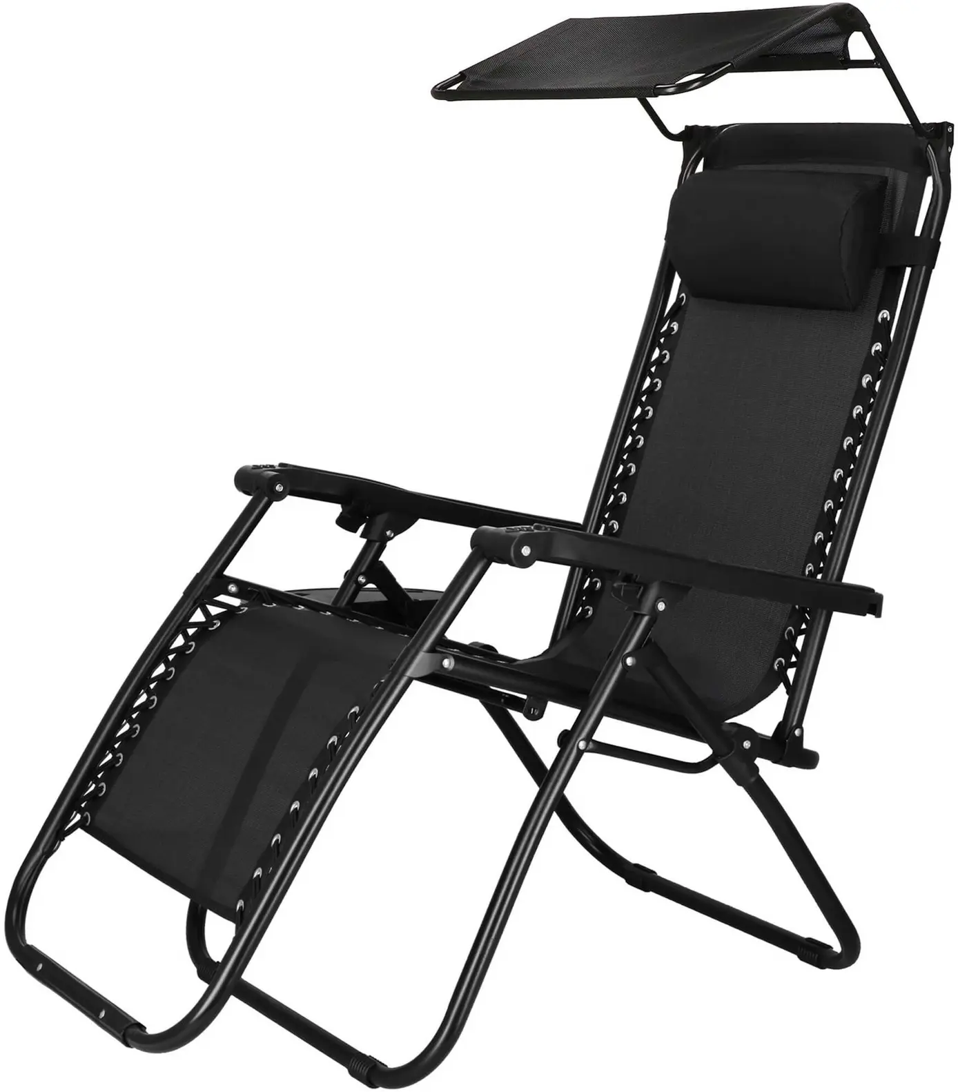 Sezlong Springos Zero Gravity GC0003 (Black) - 3