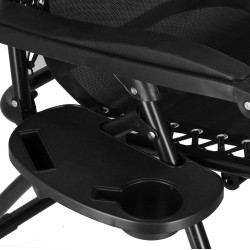 Sezlong Springos Zero Gravity GC0003 (Black) Thumb