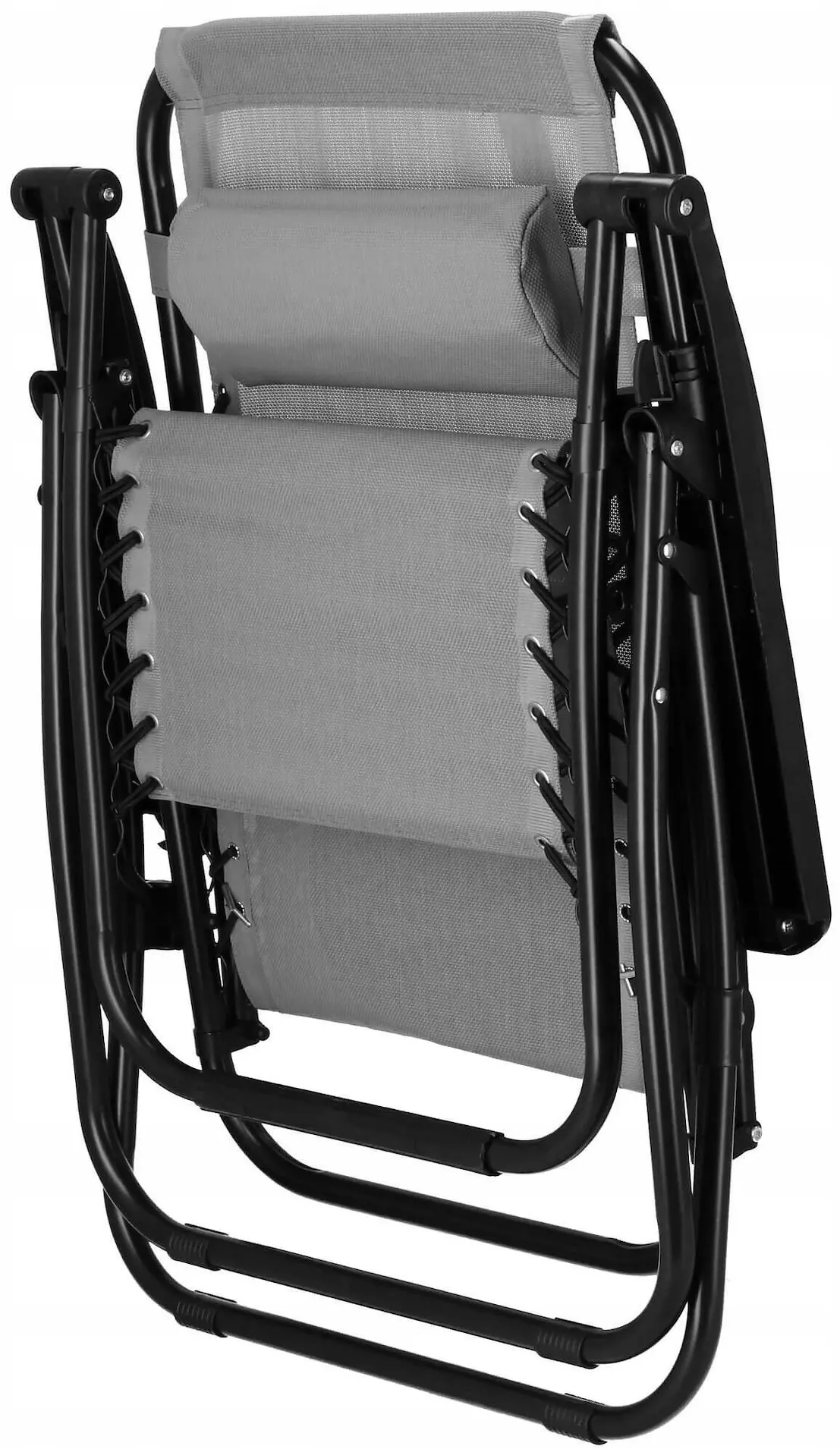 Шезлонг Springos Zero Gravity GC0010 (Grey/Black) - 5
