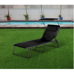 Шезлонг Strend Pro Conopeum (Black)