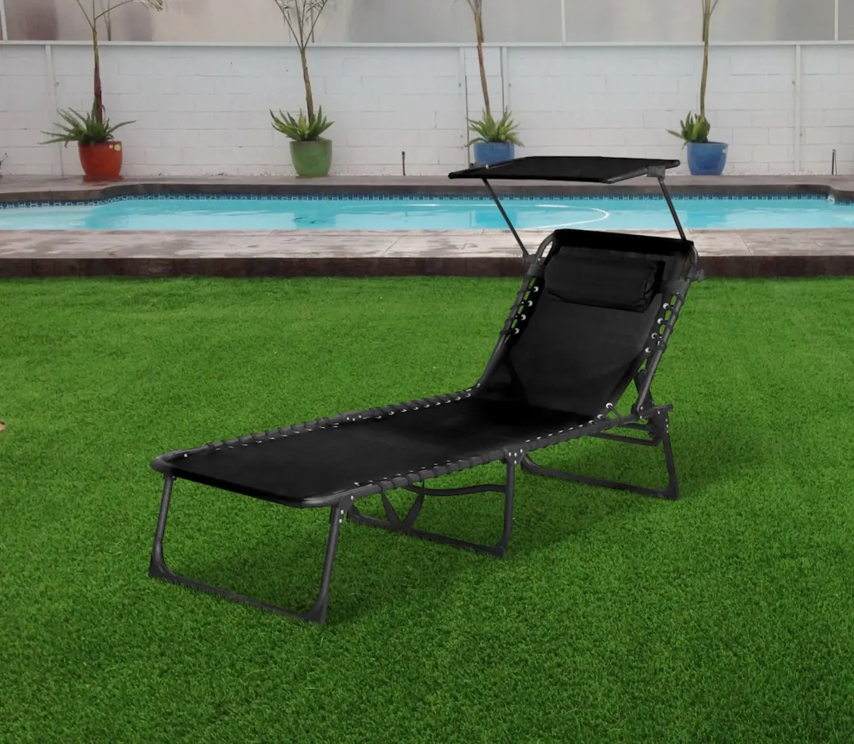 Sezlong Strend Pro Conopeum  (Black)