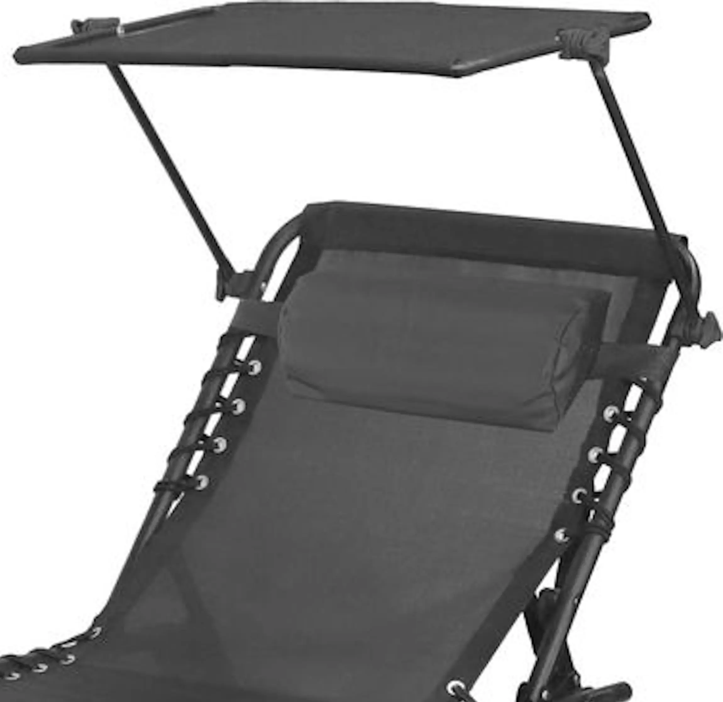 Шезлонг Strend Pro Conopeum (Grey-Black) - 2