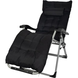 Шезлонг Strend Pro Poho (Black) Thumb