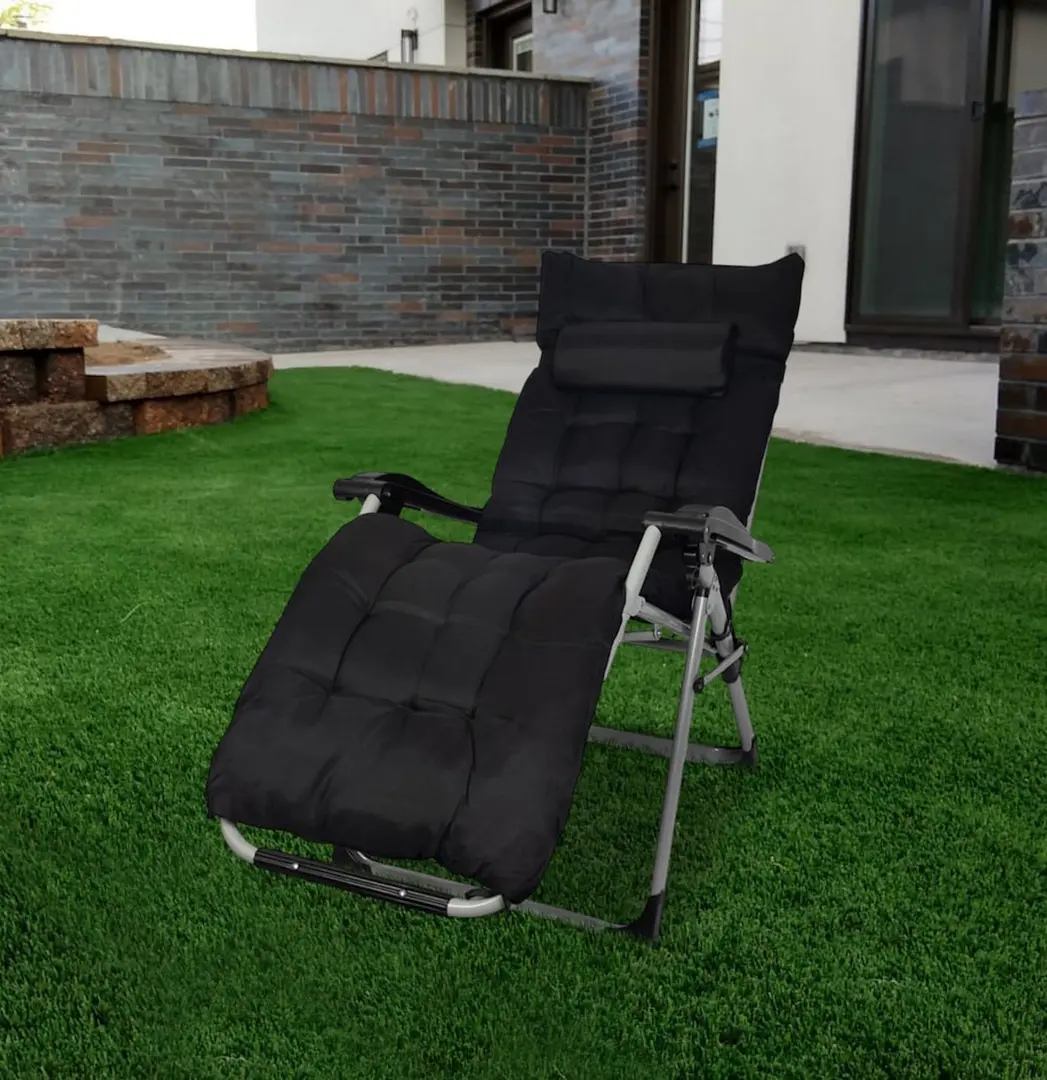 Шезлонг Strend Pro Poho (Black)