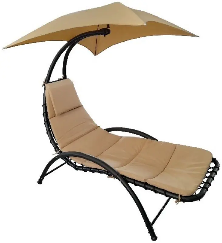 Sezlong cu copertina Waltz Relax (Beige)