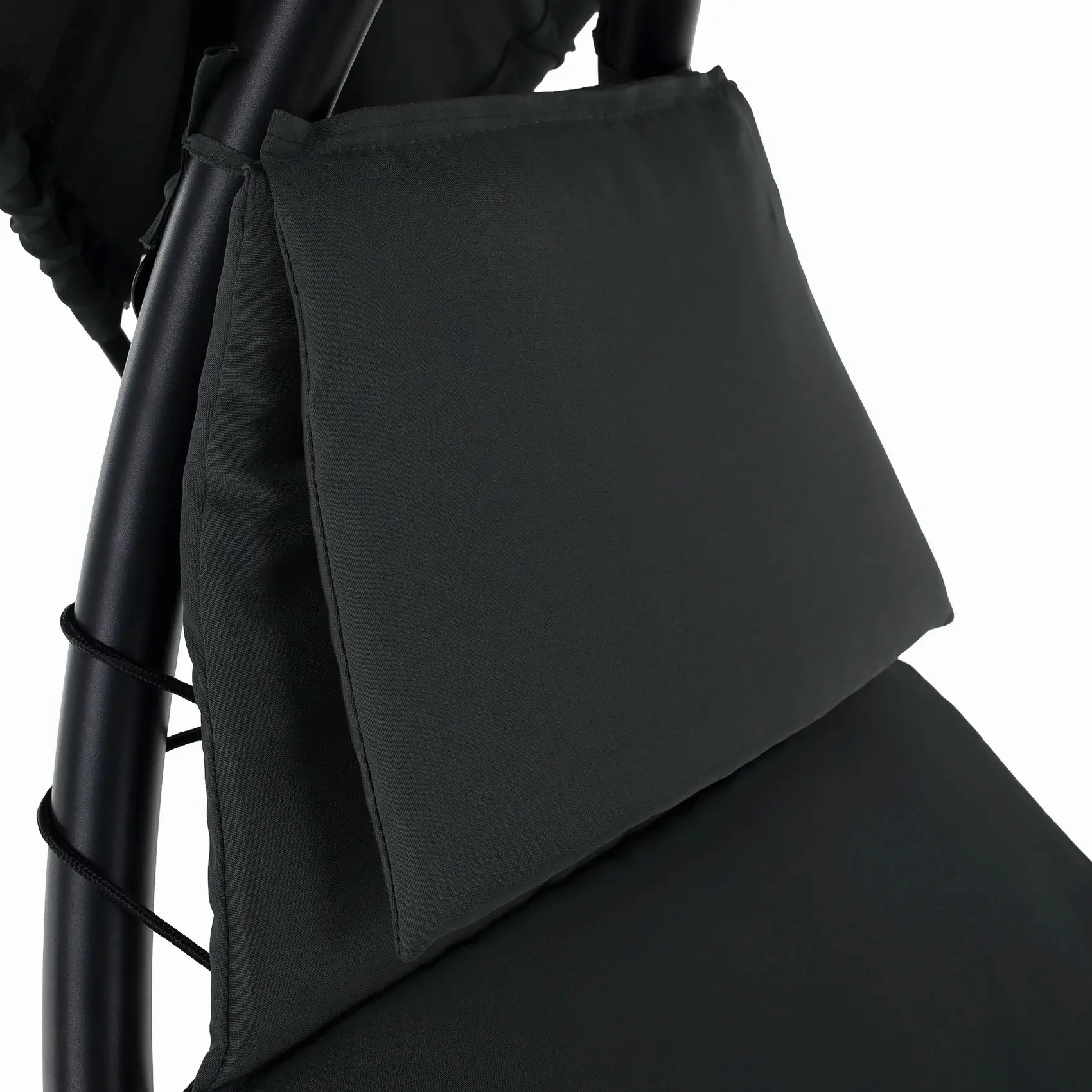 Шезлонг подвесной Tempo Kondela Spavin 2 New (Gray/Black) - 4