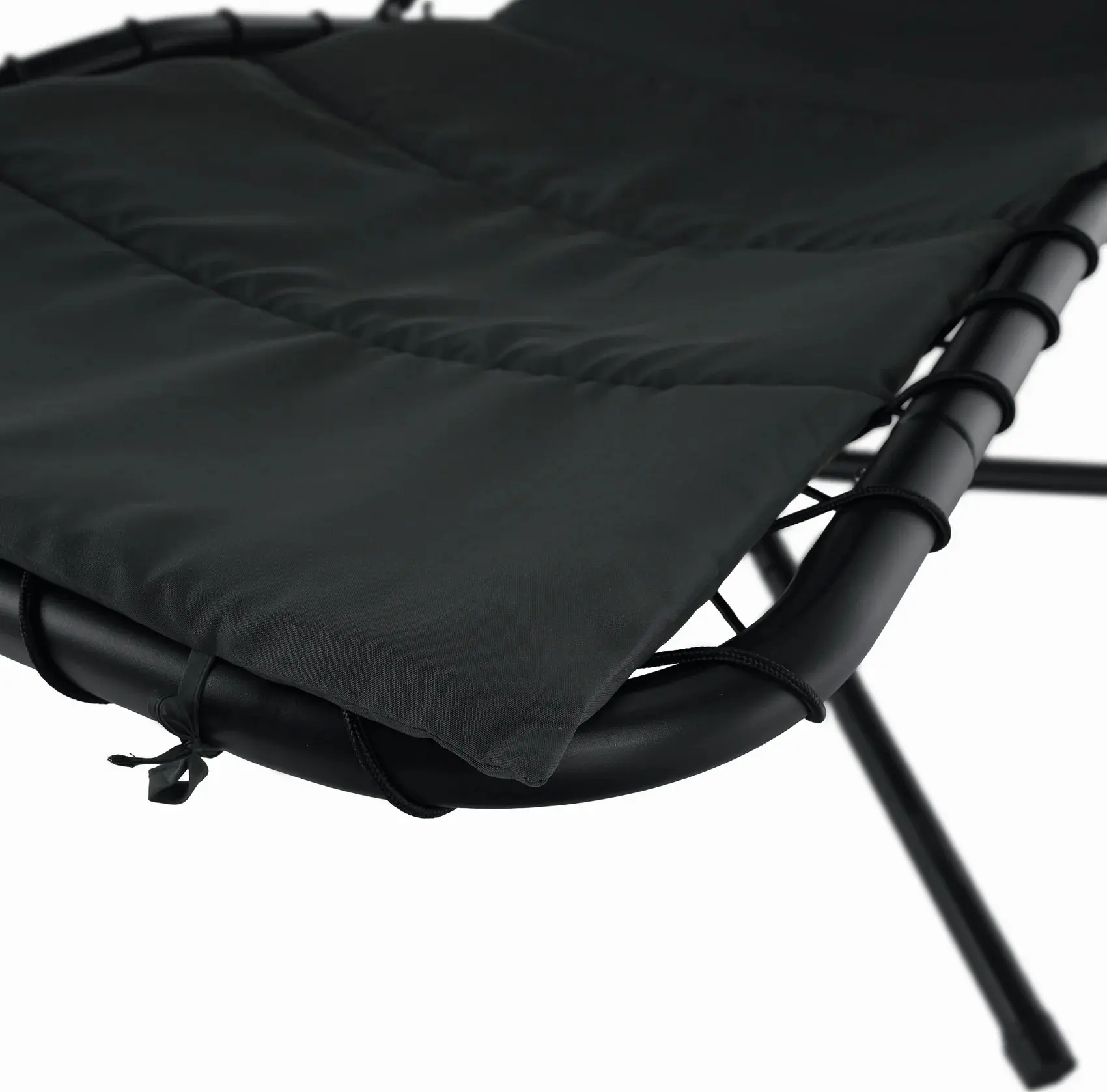 Шезлонг подвесной Tempo Kondela Spavin 2 New (Gray/Black) - 6
