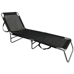 Sezlong Tempo Kondela Keleo (Black/Grey) Thumb