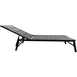 Sezlong Tempo Kondela Lopez (Black) Thumb