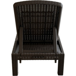 Шезлонг Tempo Kondela Zama (Brown) Thumb