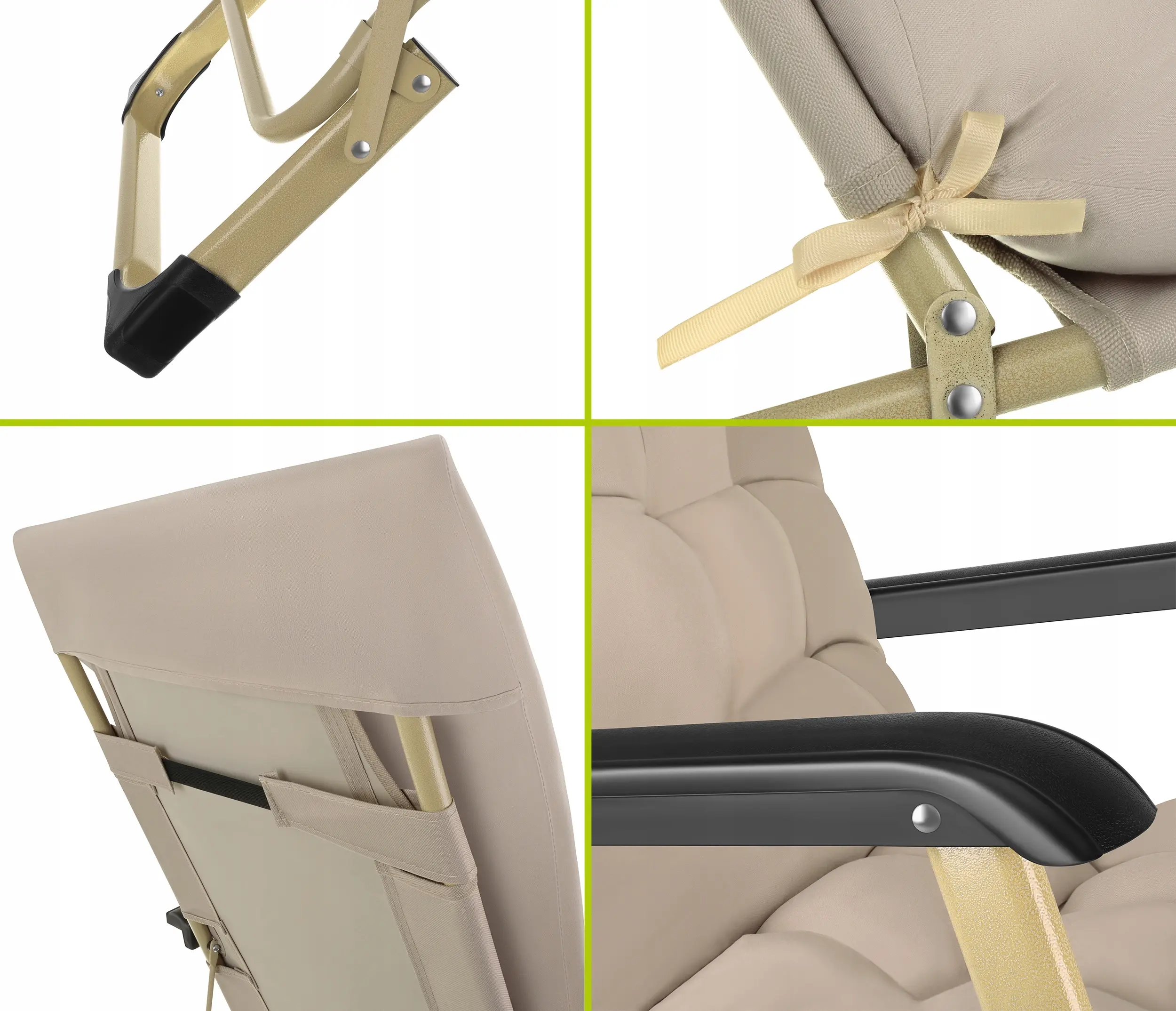 Шезлонг Trizand 27553 (Beige) - 10