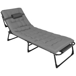 Шезлонг Trizand 27633 (Gray) Thumb